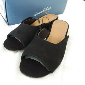 NIB UNIVERSAL THREAD Rosalyn Open Toe Heeled Mules